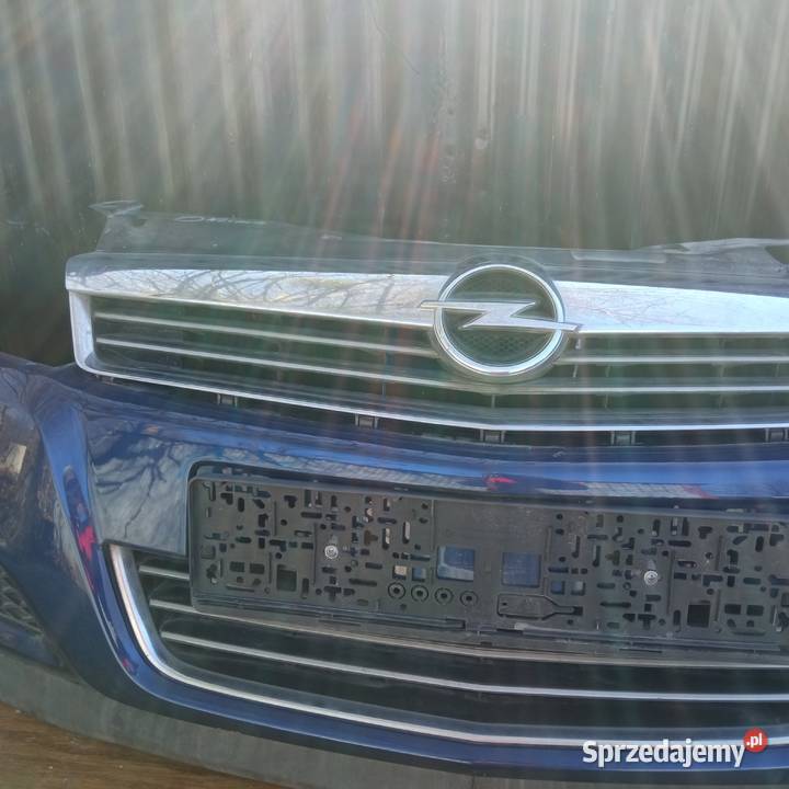 Opel Astra H zderzak przód plus grill Szczecin