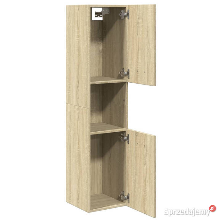 Szafka łazienkowa dąb sonoma 30x30x130 płyta Pozostałe Warszawa