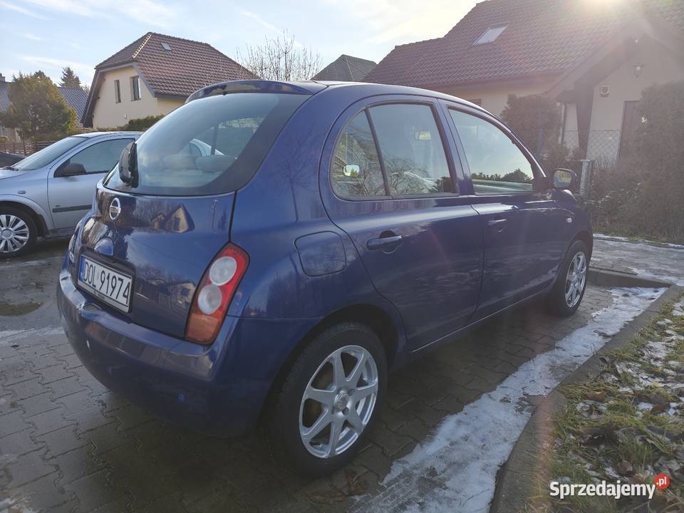 Nissan Micra K12 12 80 2003r Wrocław