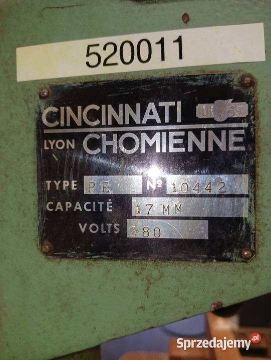 Wiertarka pionowa CINCINNATI Wejherowo