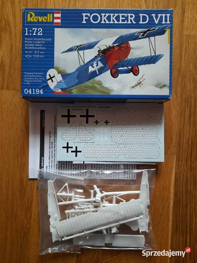 Model do sklejania Revell Fokker D VII skala 172 Bochnia