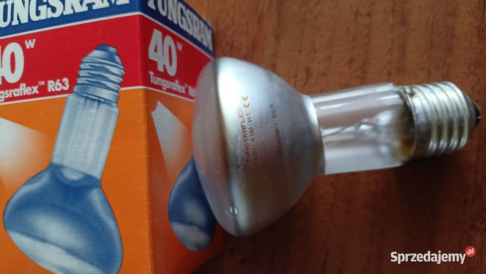 Żarówka lustrzana Grzybek R63 Oświetlenie dolnośląskie Kłodzko