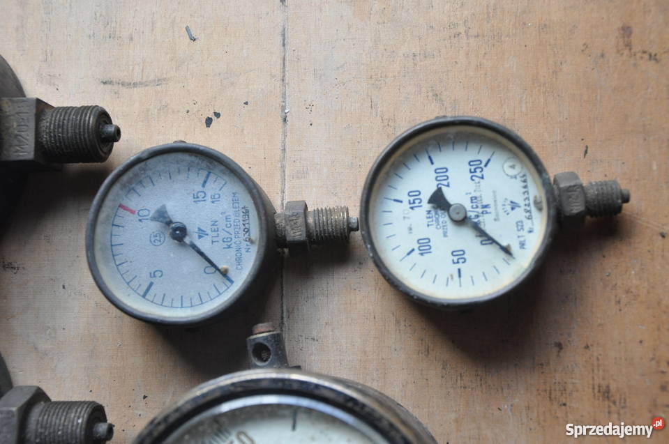 Manometr tlen acetylen bar radiometr ciecz Katowice