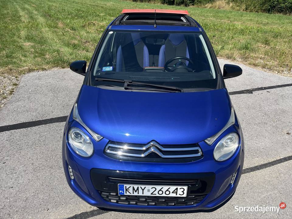 Citroen c1 2018 10 benzyna cabrio kamera 999cm3 Lubień