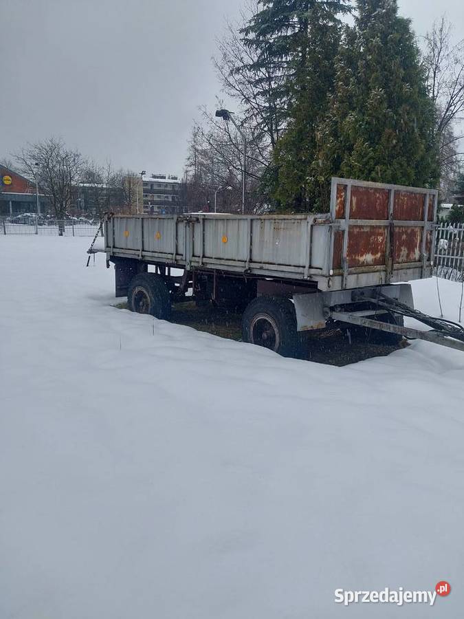 Przyczepa cięzarowa rolnicza Burtowe i plandeki małopolskie
