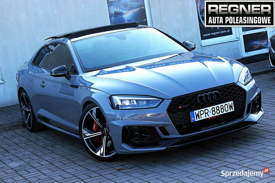 Audi RS5 Coupe FV23 Quattro LED HeadUp Panorama czujnik martwego pola mazowieckie Sokołów