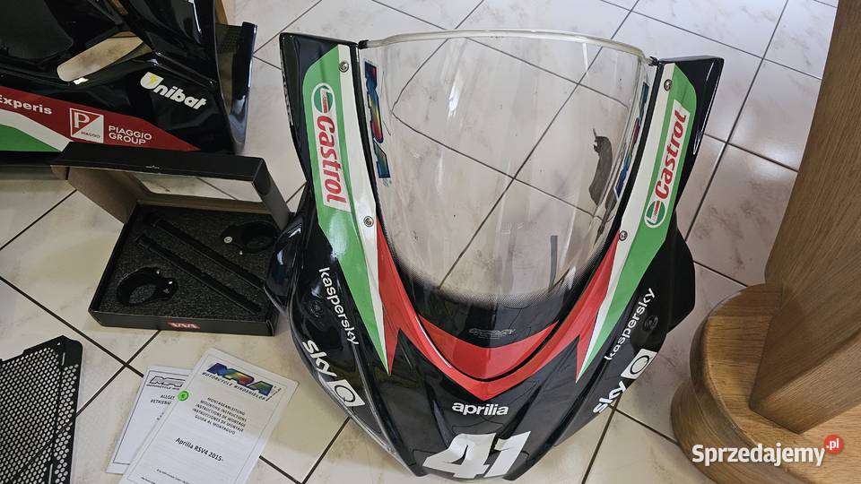 Aprilia RSV4 1100 Factory Zestaw torowy tor sprzedam