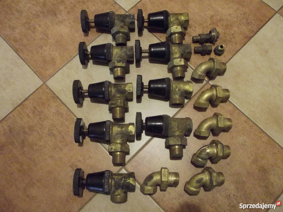 Zawór grzejnikowy mosiądz DN 25 1calkolanko Masłów Drugi sprzedam