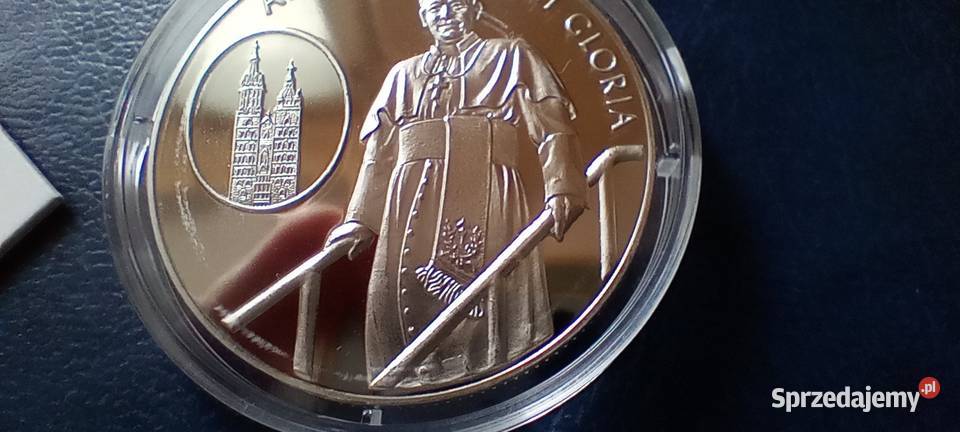Stare monety Medal Jan Paweł II Zakon Maltański Numizmatyka podkarpackie Lesko
