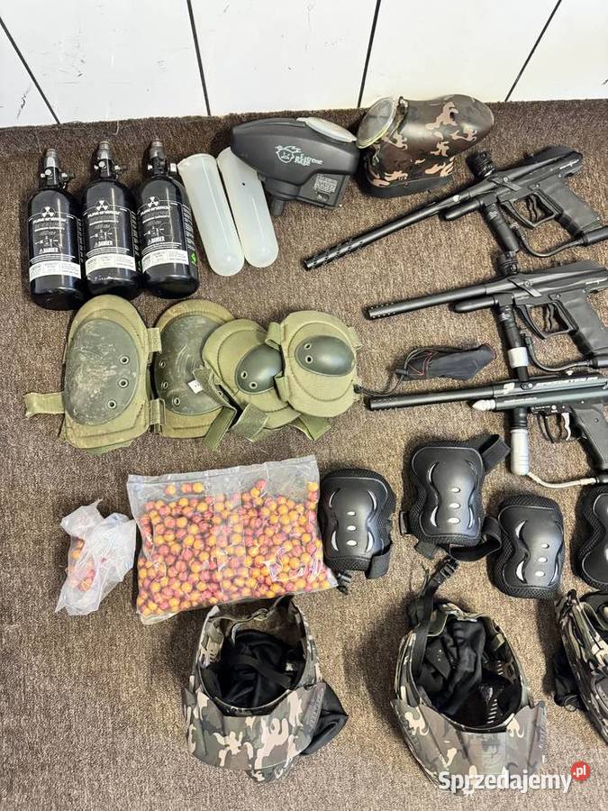paintball marker butla co2 loader faty maski Stare Boryszewo