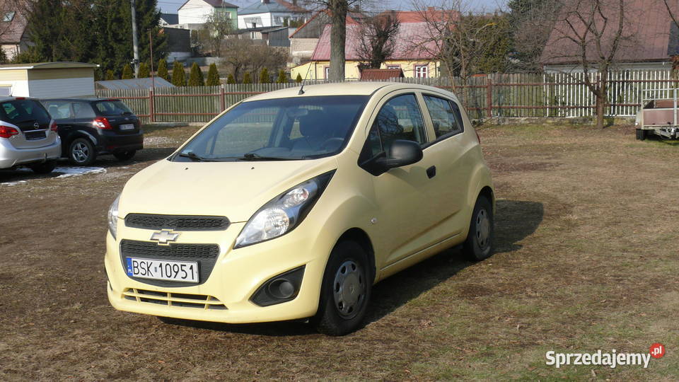 CHEVROLET SPARK 2012 r BENZYNA GAZ garażowany Spark