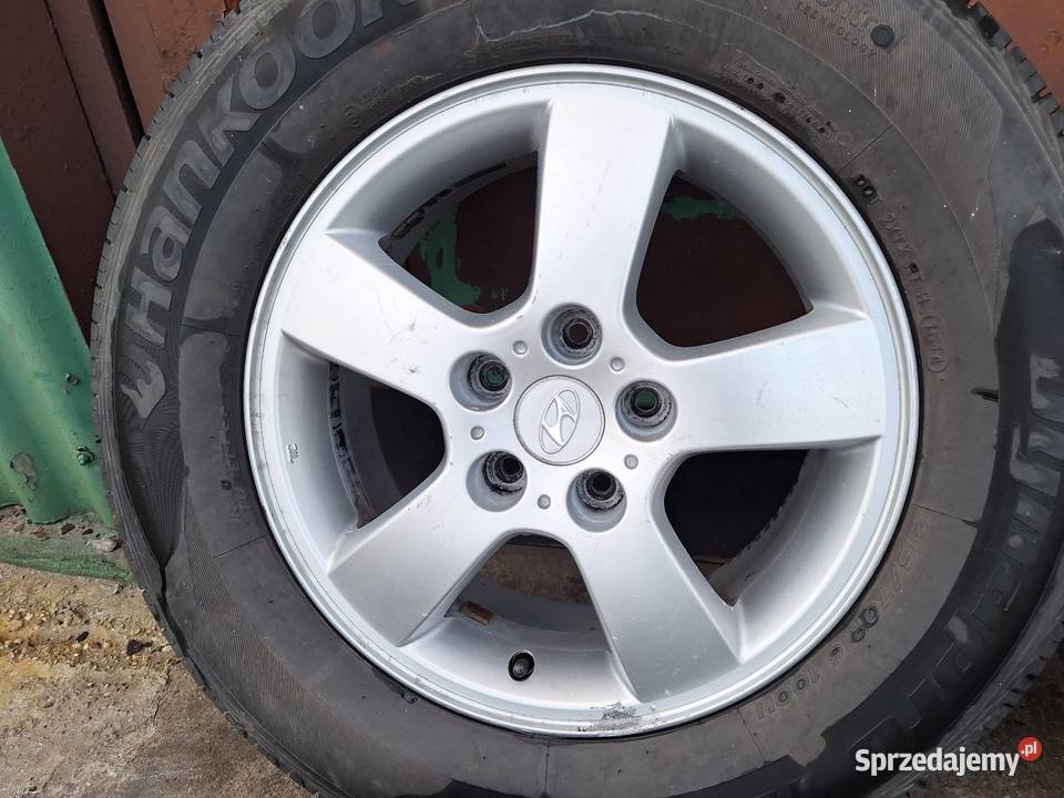 Oryginalne alufelgi 5x1143 16 HYUNDAI Tucson Choceń