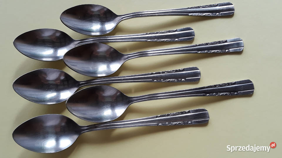 Łyżeczki do herbaty SATURN sztućce PRL