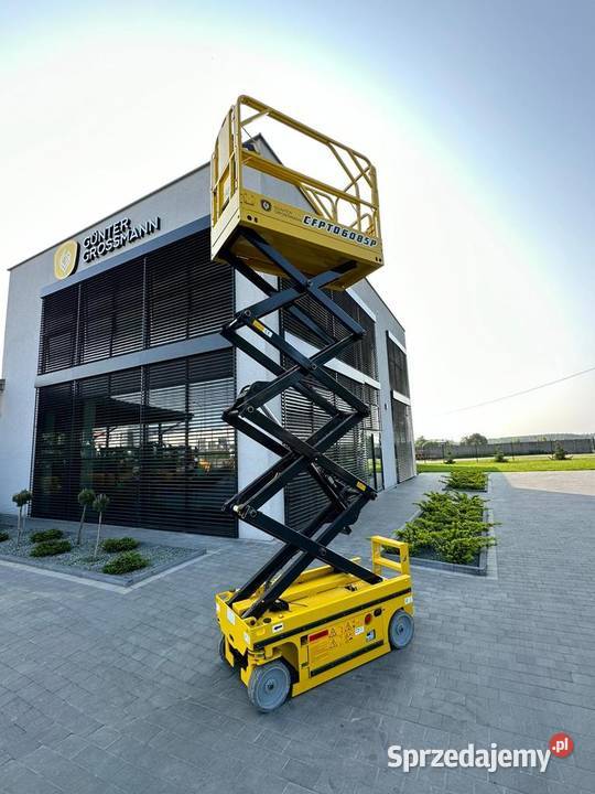 Nowy podnośnik nożycowy Gunter Grossmann 6m2m Warszawa