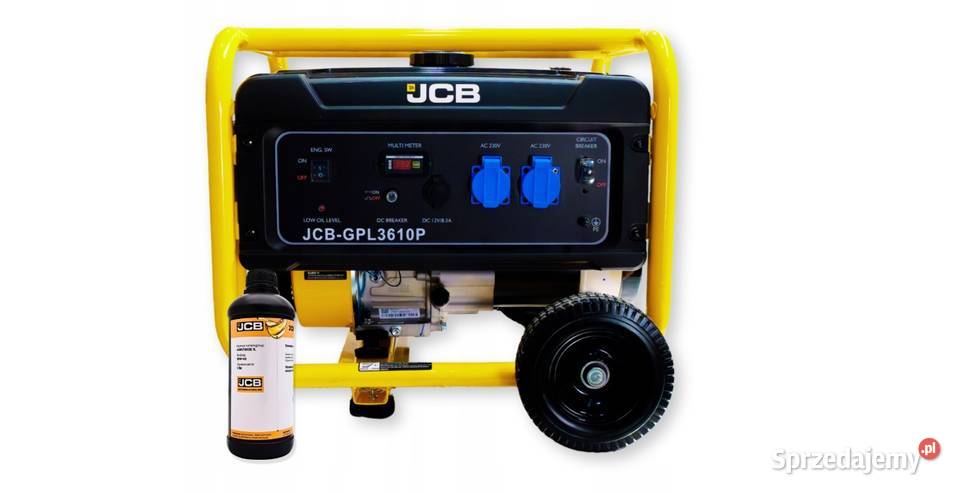 NOWY Agregat Prądotwórczy JCB 36kW G3600P Blizanów