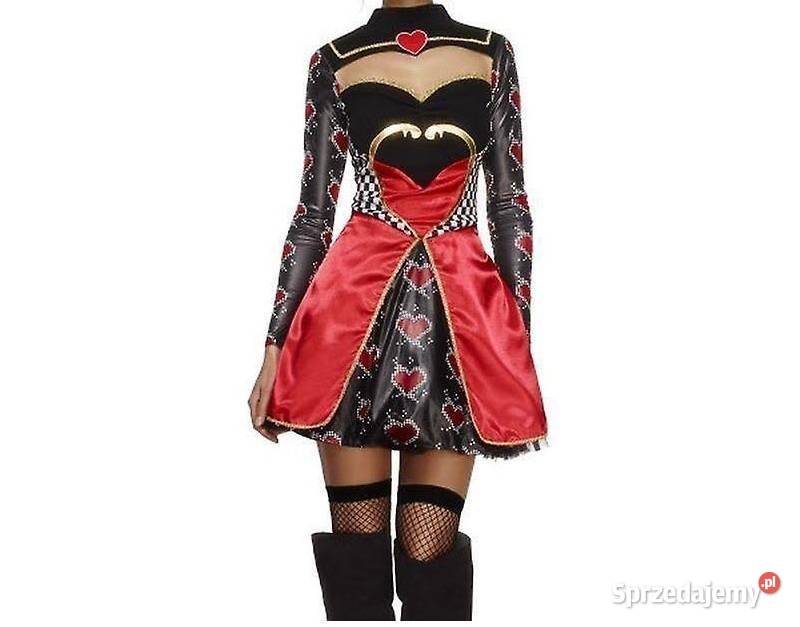 Strój Królowej Serce Kostium Sexy Kier Zamość