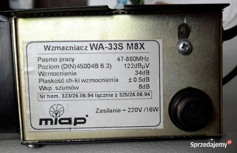 Wzmacniacz antenowy Warszawa