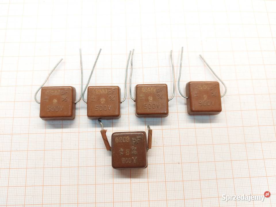 Kondensator Mikowy 6200pF 500V L15 5 A480 Czechowice-Dziedzice