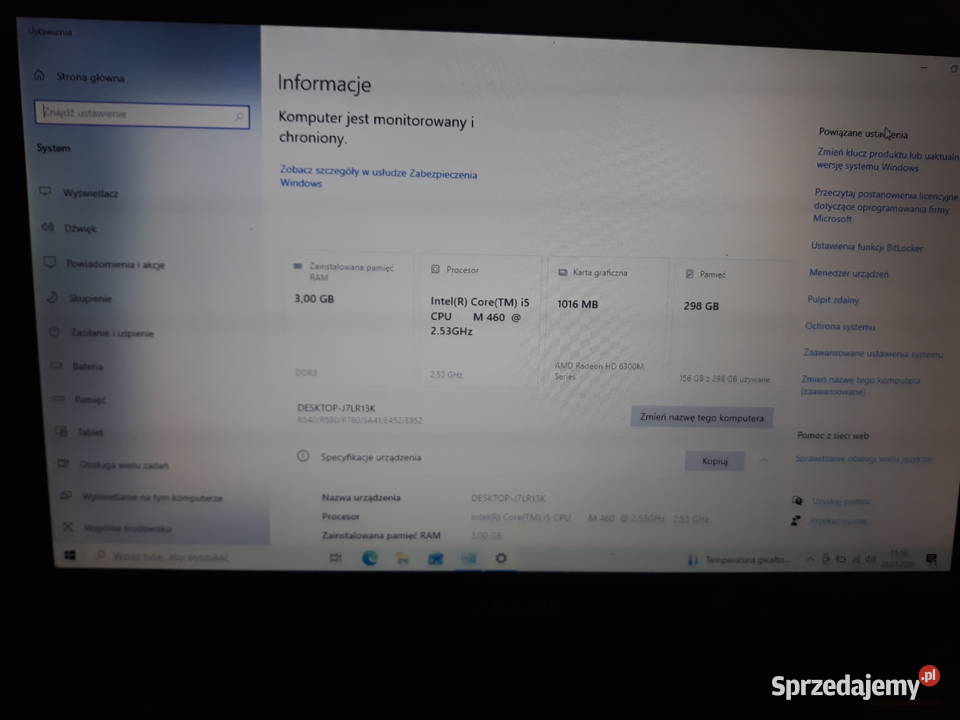 Sprzedam sprawny laptop Samsung R580 Łódź