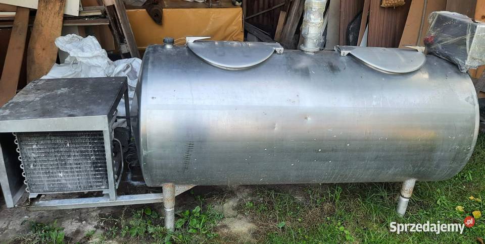 Zbiornik na wodę paliwo mleko Stal nierdzewna łódzkie Żarnów
