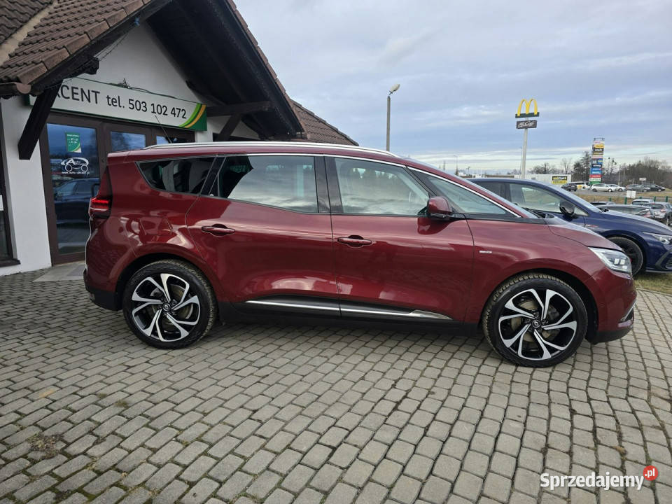 Renault Grand Scenic Bezwypadkowy pełny serwis kamera cofania śląskie Ustroń sprzedam