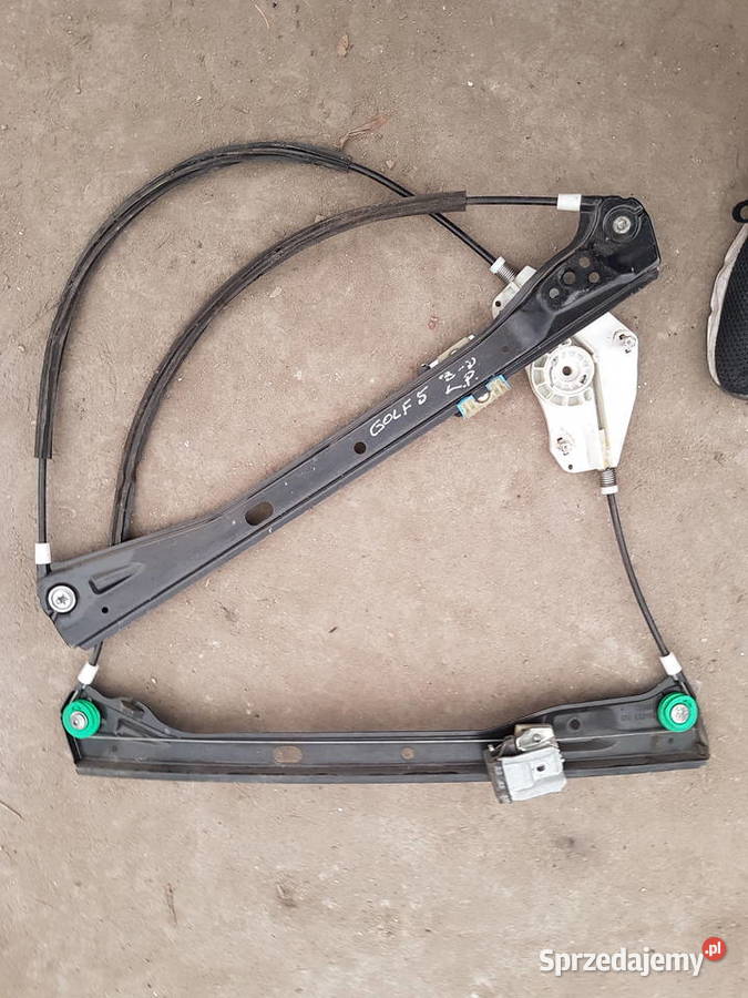 VW GOLF V 3 DRZWI MECHANIZM OPUSZCZANIA SZYBY mechanizmy opuszczania szyb wielkopolskie Turek