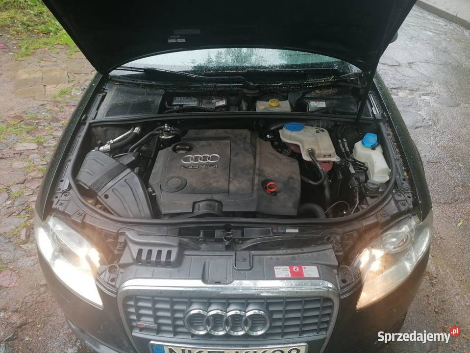 Audi A4 B7 20 TDI 170 BRD 3 X SLINE Manual 6b aluminiowe felgi warmińsko-mazurskie Kętrzyn