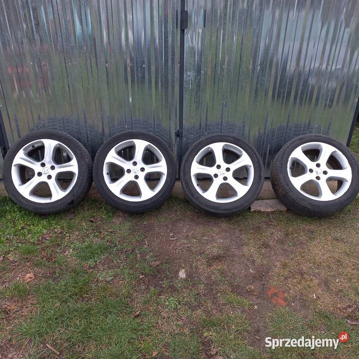 Peugeot Felgi 18 4x108 Koła wielkopolskie Turek