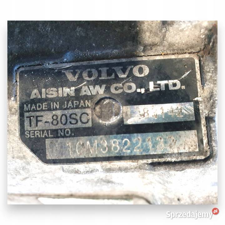 SKRZYNIA BIEGÓW 1283142 Volvo S60 S80 II V60 V70 osobowe Chełm