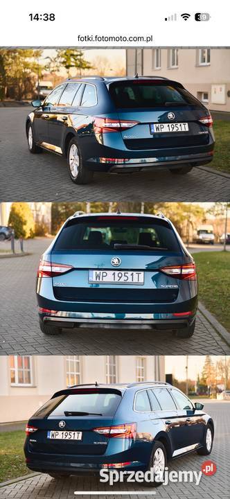 Skoda Superb 3 2018 Płock