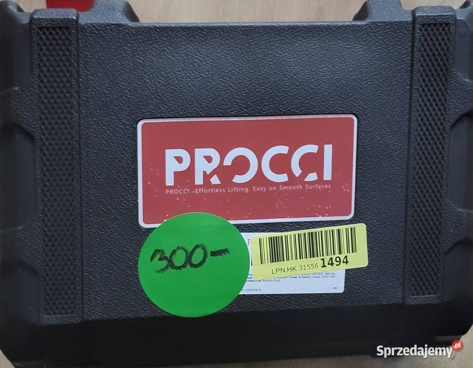 Elektryczna przyssawka próżniowa do szyb szkła Chorzów