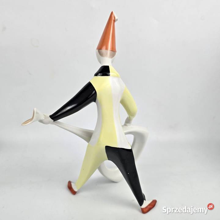 Klaun z gitarą Art Deco Jen Hanzly Aquincum Pomiechówek