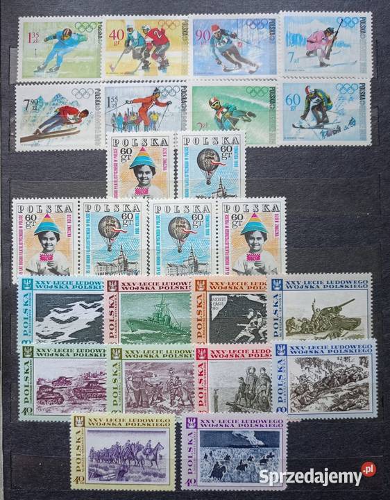 Znaczki polskie 1968 czyste Leźnica Wielka-Osiedle