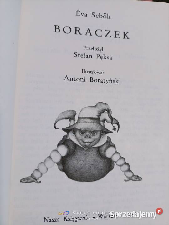Boraczek ilustracja Borański książki pierwsze literatura piękna - proza polska mazowieckie sprzedam