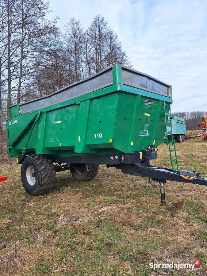 Przyczepa skorupowa wywrotka 11 ton Stan podlaskie