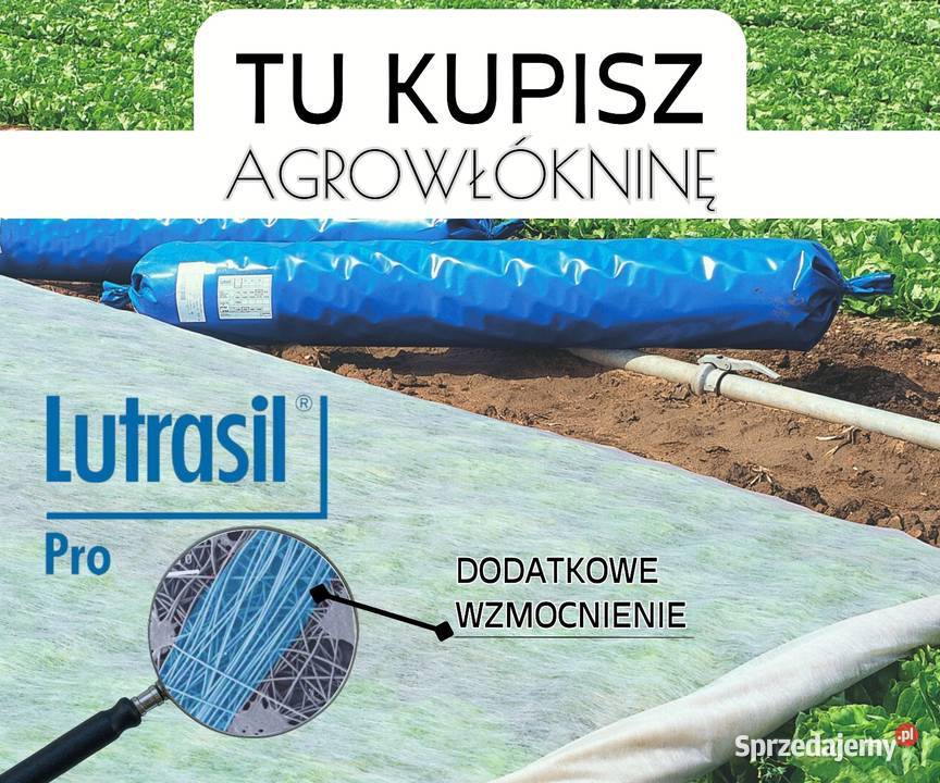 AGRAVIT folia perforowana ogrodnicza125 65m x Ogród Wrocław