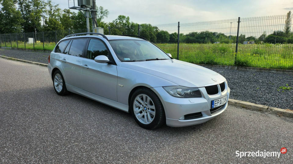 BMW 320 320D E91 2007r Webasto Klima Grzane Zarejestrowany w Polsce Pabianice sprzedam