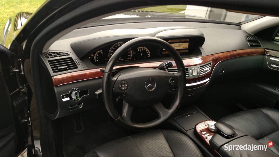 MERCEDES W221 S350 V6272 052009 ogranicznik prędkości Zielona Góra
