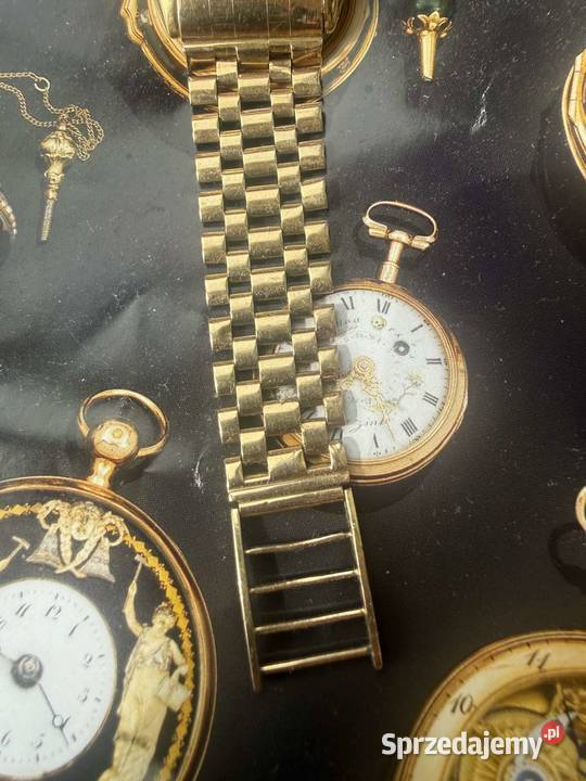 Rzadki Rolex ze złota 18k łańcuszek złoto 9k z wielkopolskie Wagowo sprzedam