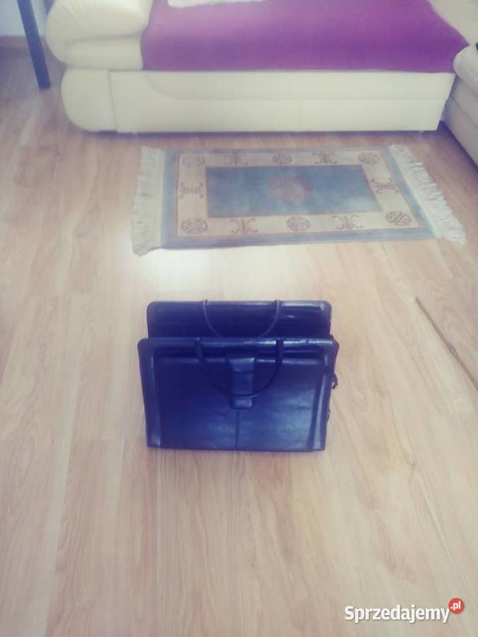 Nowa czarna torba biurowa unisex sprzedam