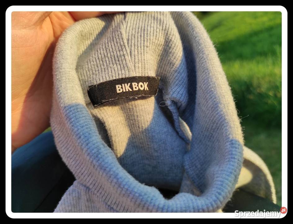 Bluzka z golfem Bik Bok 38 M bez rękawów Płock sprzedam