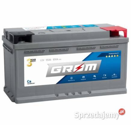Akumulator GROM Premium 95Ah 850A EN DTR Opole
