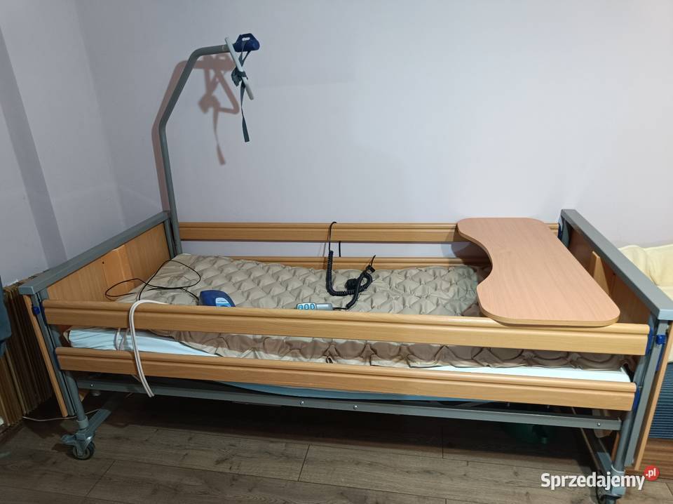 Łóżko rehabilitacyjne regulowane pilotem śląskie Bielsko-Biała sprzedam