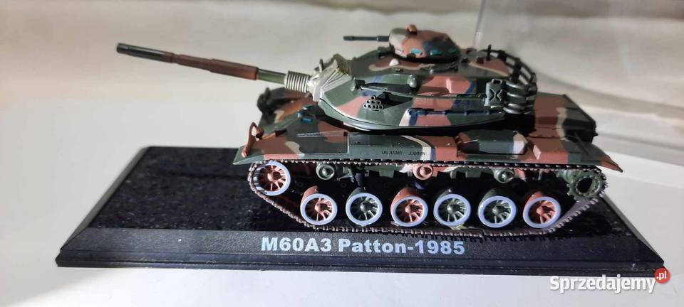 Model czołgu M60A3 Patton1985 skala 172 K13 3 mazowieckie Warszawa
