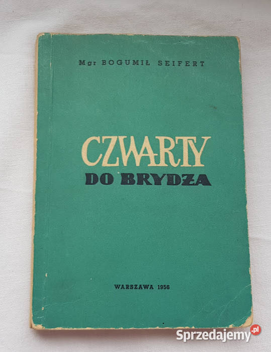 Czwarty do brydża Bogumił Seifert z 1956 lubuskie Zielona Góra