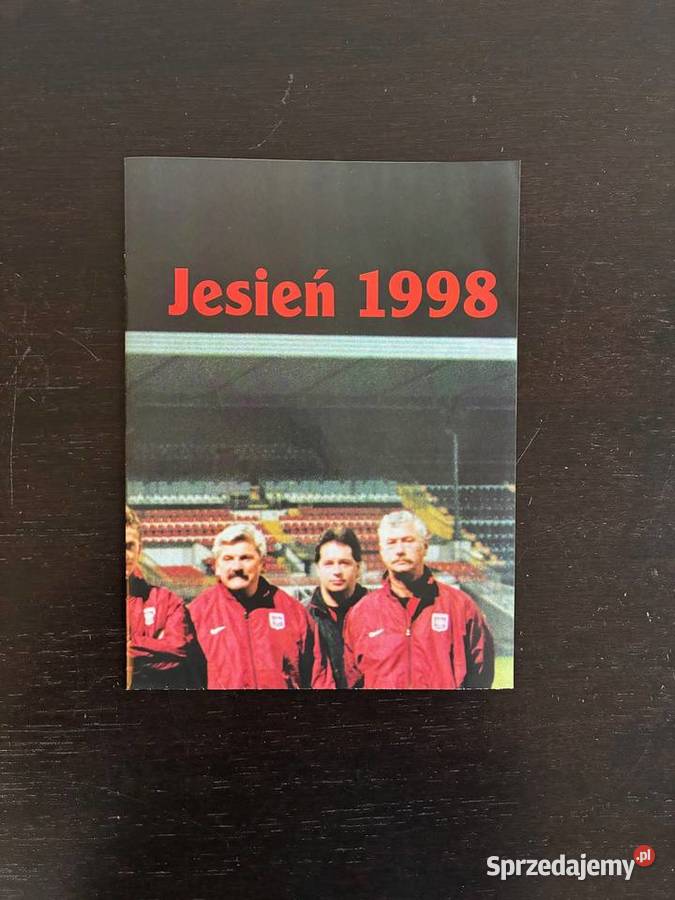 Plakat dwustronny Reprezentacja Polski 1998 81 x Elbląg