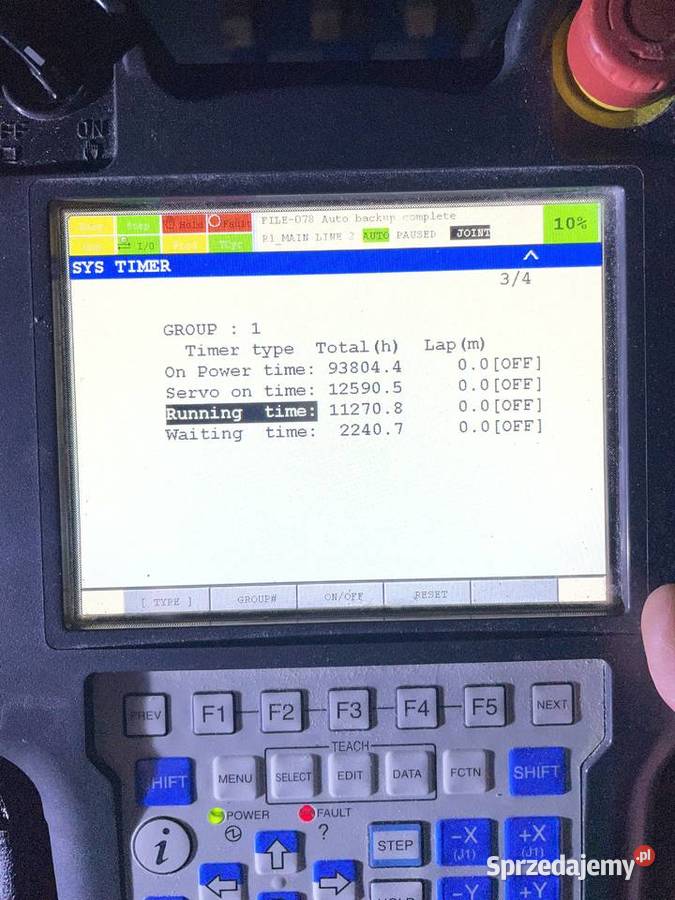 Robot Przemysłowy Fanuc M20iA R30iB Profinet DCS Biznes i Przemysł Stryków