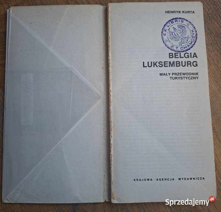 Belgia Luksemburg przewodnik turystyczny KAW Kraków