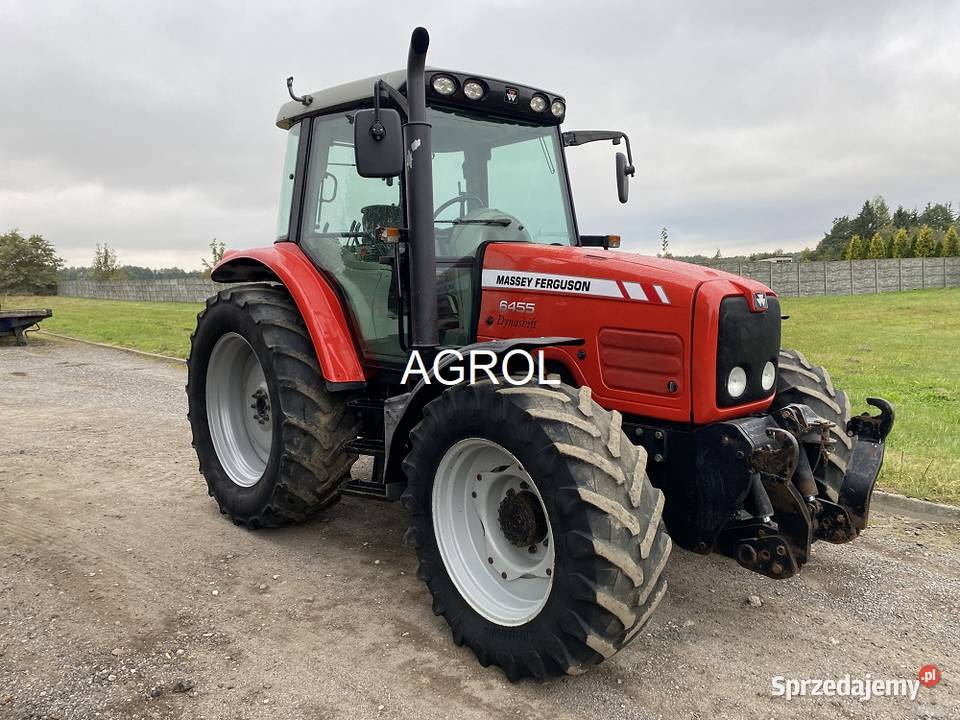 Massey Ferguson 6455 Dynashift 2005r Biała