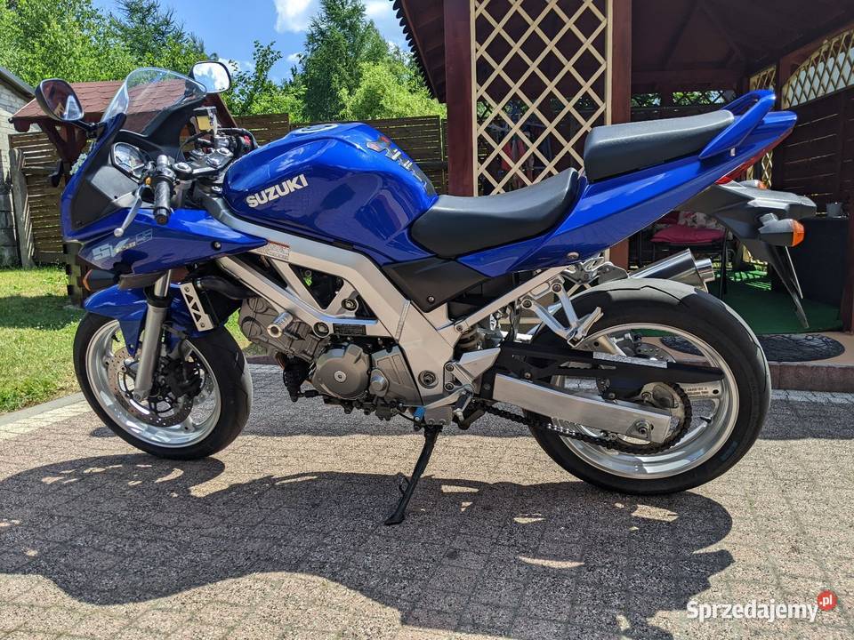 Suzuki SV 650s niebieski idealny 2003r 72KM Wąchock